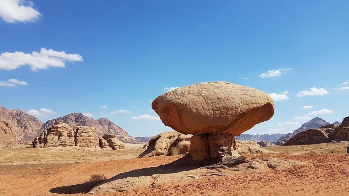 Moon City With Jeep Trips Wadi Rum Exteriér fotografie