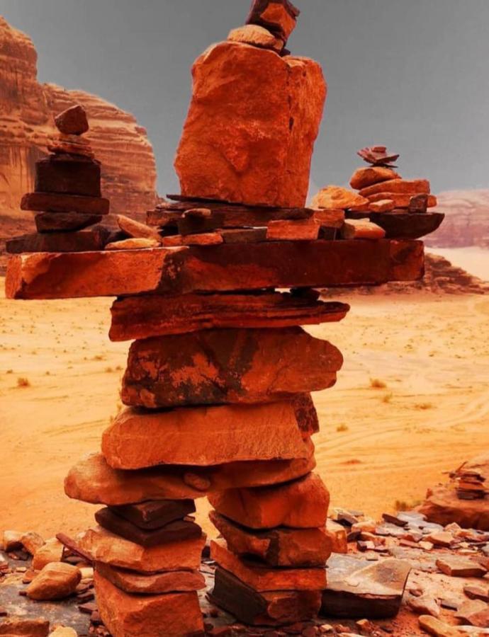 Moon City With Jeep Trips Wadi Rum Exteriér fotografie